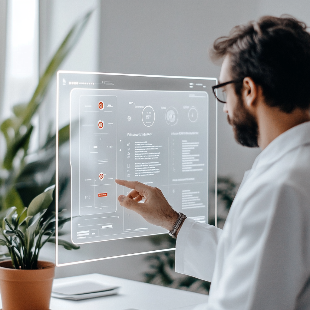Credentialing request approval interface